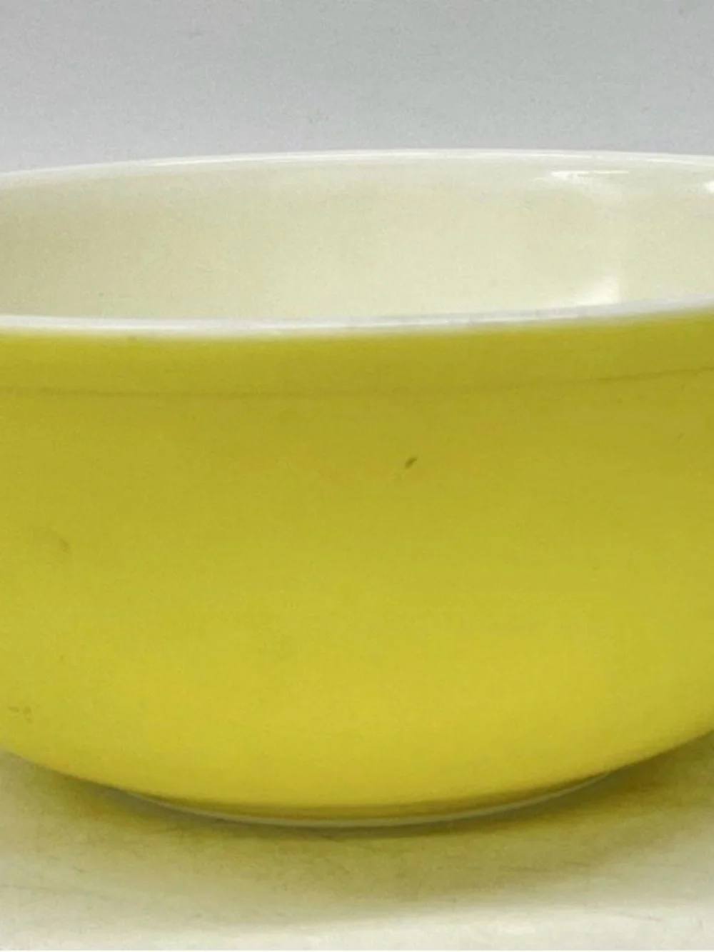 Vintage Pyrex Yellow Mixing Bowl 404